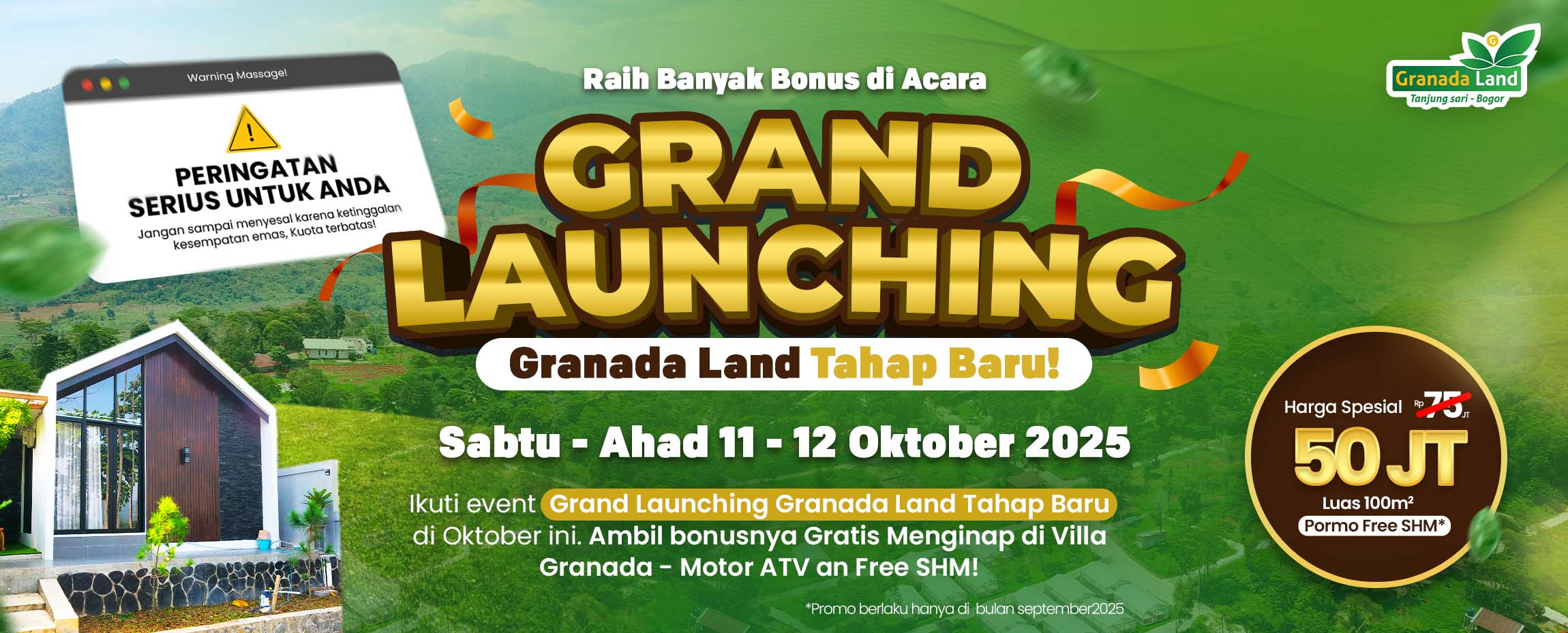 31 Desain Web Banner OKTOBER GL